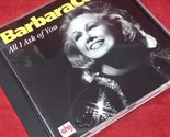 Barbara Cook - All I Ask of You CD - $8.86