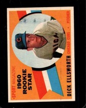 1960 Topps #125 Dick Ellsworth Exmt (Rc) Cubs Rs *X103616 - £4.19 GBP