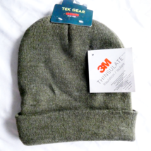TEK GEAR 3M Thinsulate Beanie Green Knit Hat Men Women Unisex Adult Size... - €7,24 EUR