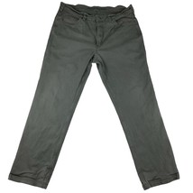 Duluth Trading Flex Fire Hose Pants Men’s Measures 36 x 30 Gray Relaxed Fit - £19.76 GBP