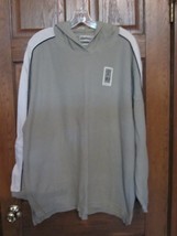 Vintage Aeropostale Pale Green Hooded Pullover Shirt - Size XL - £15.63 GBP