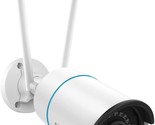 The Reolink Plug-In Outdoor Wifi Security Camera, 5Mp Hd Dual Band Wired... - £56.19 GBP