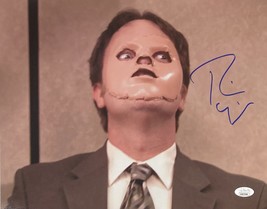 Rainn Wilson Signed 11x14 The Office Dwight Schrute CPR Dummy Face Photo JSA - £98.94 GBP