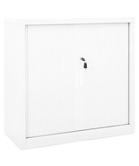  Sliding Door Cabinet White Steel Medium Sliding Door Cabinet - $8,387.12 MXN