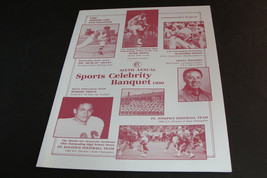 Cleveland Ohio, Sixth Annual Sports Celebrity Banquet- 1990 Booklet. - $18.41