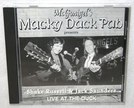 Shake Russell &amp; Jack Saunders Live At Mucky Duck Pub Houston Texas Cd 1995 Rare - $39.59