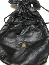 Meyers USA Women&#39;s Handbag Black Leather Vintage Purse  - $49.50