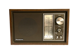 Vintage 1970s Panasonic RE-6289 AM/FM Radio in Good Condition, VIDEO DEMO - £42.20 GBP