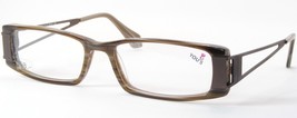 YOU&#39;S Brille 710 15 Mocha Brown Einzigartig Selten 50-17-140mm (Notizzettel) - £61.09 GBP