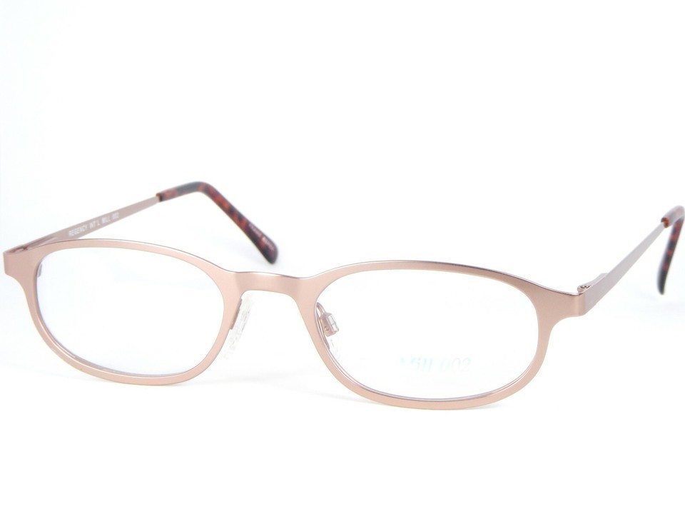 REGENCY INT&#39;L MILL 002 LIGHT MATTE BROWN EYEGLASSES GLASSES 48-19-145mm ... - $21.29