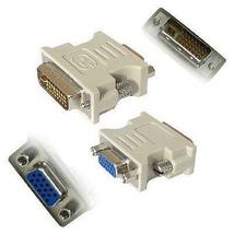 DVI Analog Male to VGA (HD-15) Female Adapter (1 pc) - $6.00