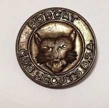 Vintage 1970s Cub Scout Bobcat Pin Boy Scouts Of America BSA Bear Scout Weblos - £3.72 GBP