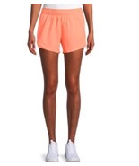 Athletic Works Women Small 4/6 Core Running Shorts Neon Coral, Moisture ... - $13.66 CAD