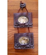 Vintage Western Theme Dual/Duo Wall Hanging Photo Frame - £10.21 GBP