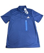 Adidas Polo Shirt Golf Short Sleeve Mens Size Large IB8236 Dark Blue NWT - €21,22 EUR
