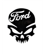 Ford Skull Die-Cut Vinyl Indoor Outdoor Car Window Decal Sticker - £3.94 GBP+