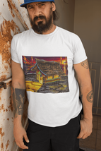 Island Tiki Hut - MaddK Studio  - Unisex Short-Sleeve T-Shirt - £30.59 GBP