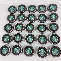 Lot Of 25 Starbucks Metal Bottle Caps Mocha Frappuccino Lids Art Craft S... - $14.84