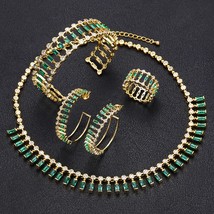 Luxury ball shape Bangle Ring Sets Fashion Dubai Silver Bridal Jewelry Sets For  - £57.52 GBP