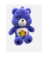 Care Bears Harmony Purple 13&quot; Plush Rainbow Daisy Stuffed Bear 2015 Just... - $13.99