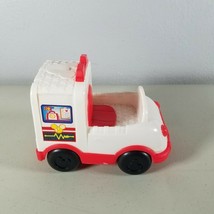 Mickey Mouse Toy Car Ambulance Disney White and Red 2011 Vintage - £6.37 GBP