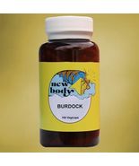 NEW BODY BURDOCK 100 VEGICAPS NO BINDERS, FILLERS OR ADDITIVES - €22,14 EUR