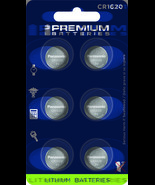 Premium Batteries Panasonic CR1620 3V Child Safe Lithium Coin Cell (6 Co... - £14.05 GBP