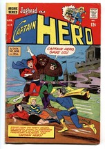 Jughead as Captain Hero #4 1967- Archie Comics superherp parody  horror ... - $30.26