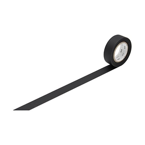 mt Washi Masking Tape Roll - Matte Black  - $10.00