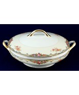 Noritake Oxford 8-1/4 Round Vegetable Serving Bowl w Lid 85963 Vintage C... - $39.95