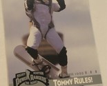 Mighty Morphin Power Rangers 1995 Trading Card #27 Tommy Rules - $1.97