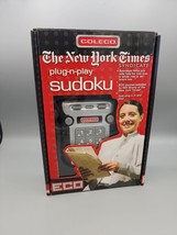 Coleco New York Times Plug N Play Sudoku 835 Puzzles 2 Player Mode - $9.75