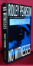 Ridley Pearson NO WITNESSES First edition 1994 SIGNED Advance Uncorrected Proof - £17.66 GBP
