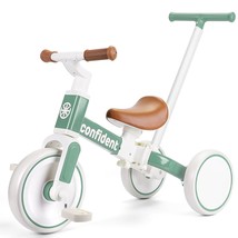 Tricycles For 1-3 Year Olds, 5 In 1 Toddler Balance Bike With Removable Pedal, P - £90.03 GBP