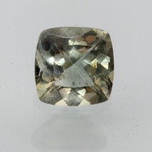 Oregon Sunstone Copper Green Peach Faceted Cushion Untreated Gemstone 1.89 carat - £57.13 GBP