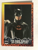 Batman Returns Vintage Trading Card #2 Dark Knight Of Gotham City - £1.51 GBP