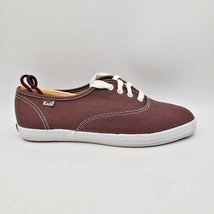 Vintage KEDS Champion Women&#39;s Size 6 Lace Up Sneakers Shoes Brown WF27285M - £18.16 GBP