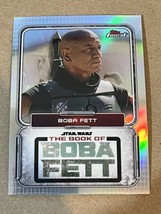 2022 Topps Star Wars Finest The Book Of Boba Fett Refractor #BF1 Boba Fett  - £0.69 GBP