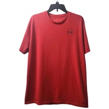 Under Armour Freedom T-Shirt Patriotic Graphic Tee Red Large - $14.70