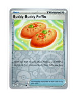 Pokémon TCG Buddy-Buddy Poffin #101/131 SV: Prismatic Evolutions Reverse... - $2.63 CAD