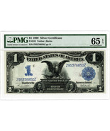 Fr.233 1899 $1 Silver Certificate PMG Gem UNC 65 EPQ - £851.77 GBP