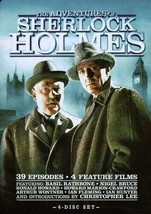 Adventures Of Sherlock Holmes - Collector&#39;s Tin - DVD -  Very Good - Ron... - $8.68