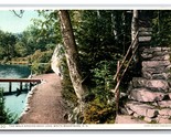 Saco Lago Sentiero Bianco Montagne Nh Unp Detroit Publishing DB Cartolin... - $3.36