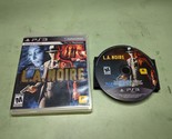 L.A. Noire Sony PlayStation 3 Disk and Case - $5.49