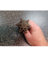 Antique Victorian Architectural Salvage Door Bell Ringer Rotary Turn Sta... - $1,738.61 MXN