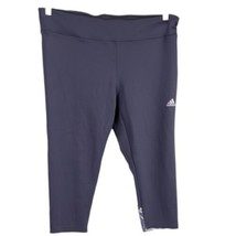 Adidas Womens Leggings XL Gray Climacool Workout Climalite - $28.71