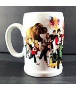 Vintage 1983 JOHN DEERE TRACTOR CLOWNS CIRCUS PARADE MUG STEIN White 5&quot; - €7,44 EUR
