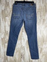 American Eagle Outfitters Hi-Rise Jegging Womens 6 Blue Denim Zip Fly - €22,30 EUR