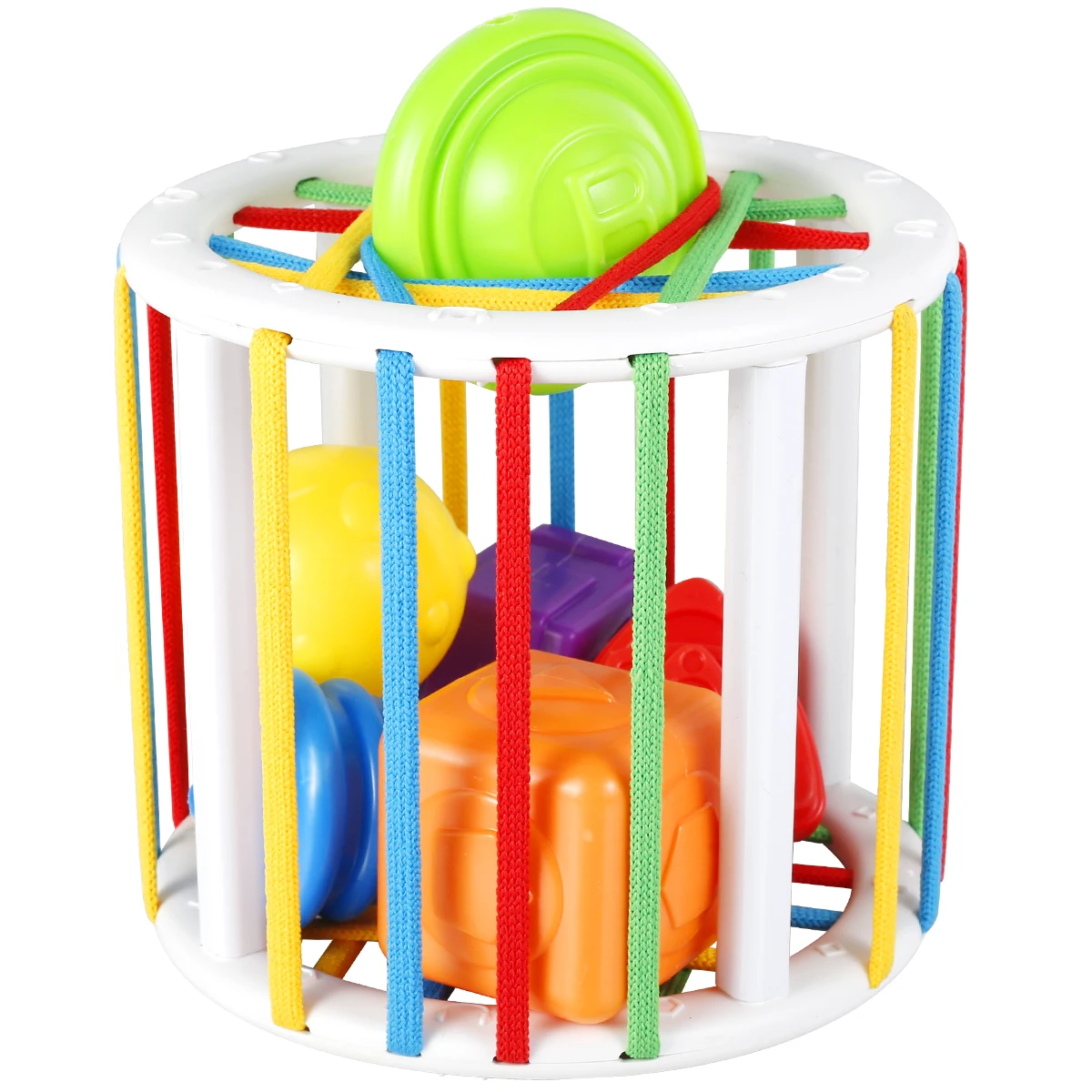Game Fun Play Toys Baby Sensory Bin Early Educational Sensory Shape Sorter Game  - £65.57 GBP