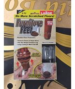 NEW Furniture Feet Flexible Floor Protectors "As Seen On TV" 8pc Size Large - $9.85